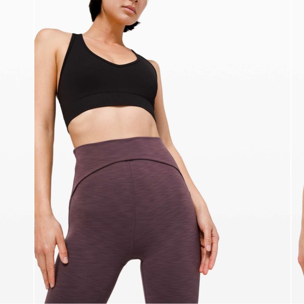 Lululemon Power Within Super High-Rise Pant 28"
Heathered Black Currant